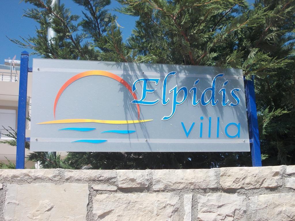 Elpidis Villa Kokkinos Pyrgos Exterior foto
