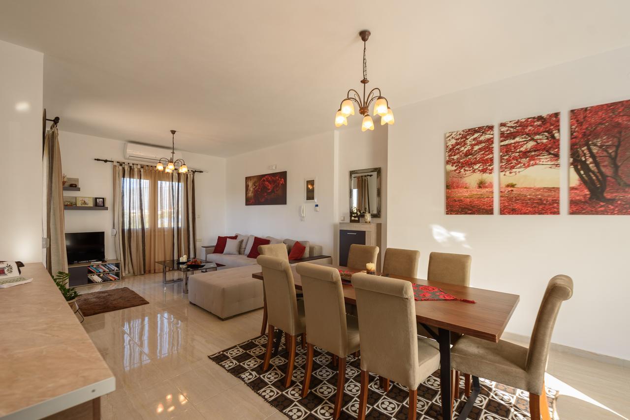 Elpidis Villa Kokkinos Pyrgos Exterior foto