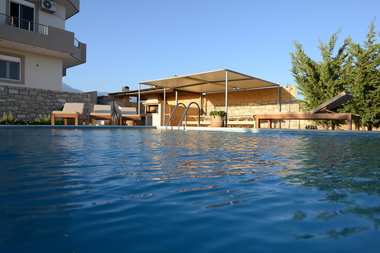 Elpidis Villa Kokkinos Pyrgos Exterior foto